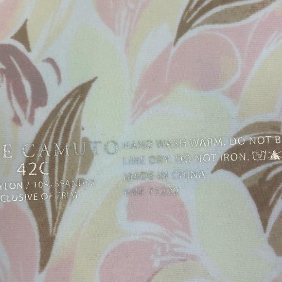 Vince Camuto Bra NWT Floral Underwire Bra 42C - Picture 7 of 7